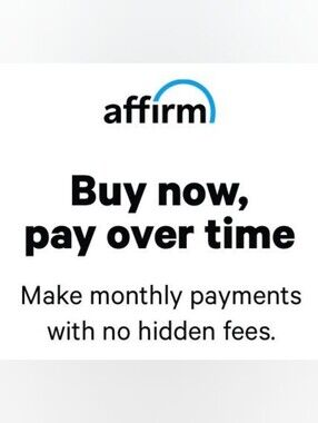 Buy Now Pay Later with Affirm